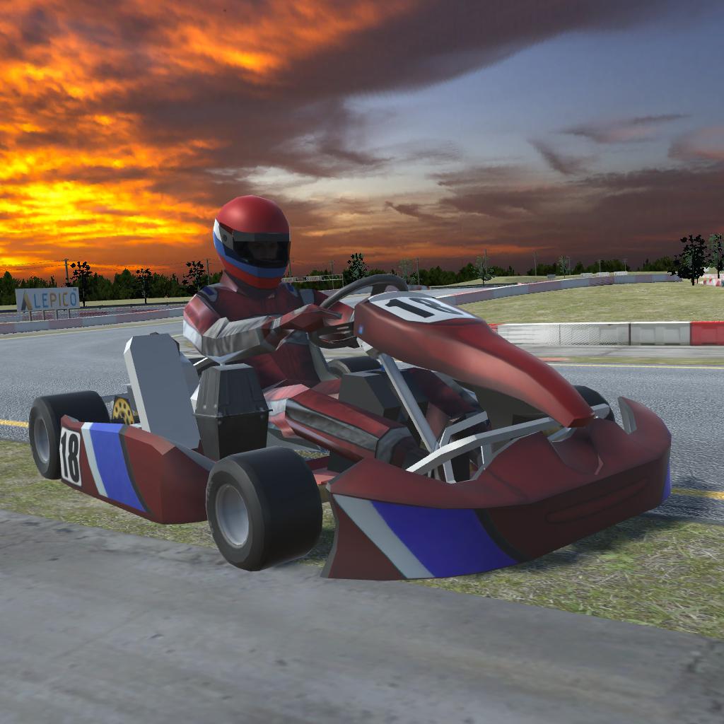 เกม ขับรถ โกคาร์ท 3 มิติ วิบาก จำลอง  - Go Karts Racing 3D 