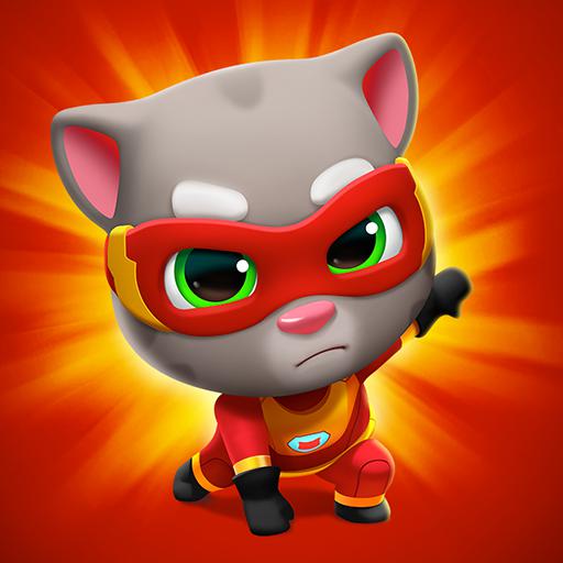 the most downloaded games - Talking Tom Hero Dash