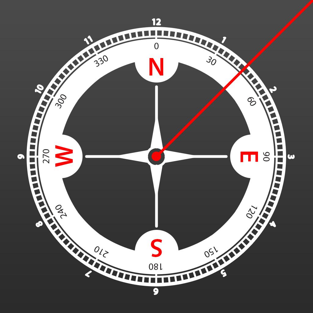iCompass - Compass and map on the same screen